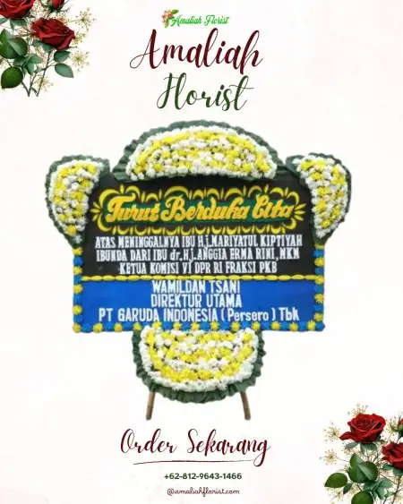 Papan Bunga Duka Cikareo Selatan